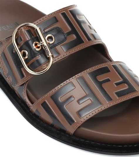 fendi purple sandals|fendi birkenstock style sandals.